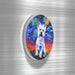 Iman ceramica corcho pintura perro westie 5130-12