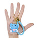 Llavero elefante azul plastico metal 4041-5