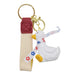 Llavero cisne blanco plastico 4036-2