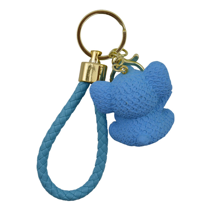 Llavero elefante azul plastico metal 4041-5