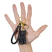 Llavero gato negro plastico metal 4201-4