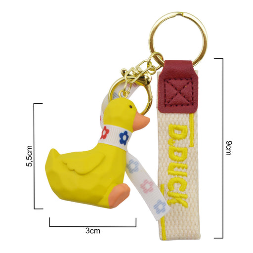 Llavero pato amarillo  plastico 4036-1