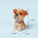 Llavero perro Bulldog ingles resina 3948-11