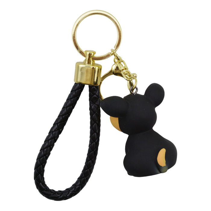 Llavero perro plastico metal perro raton 4038-1