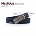 Medidas Cinturon sintetico automatico negro plateado hombre 4064-10
