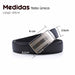 Cinturon sintetico automatico negro plateado hombre 4064-1