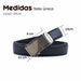 Medidas Cinturon sintetico automatico negro plateado hombre 4064-7