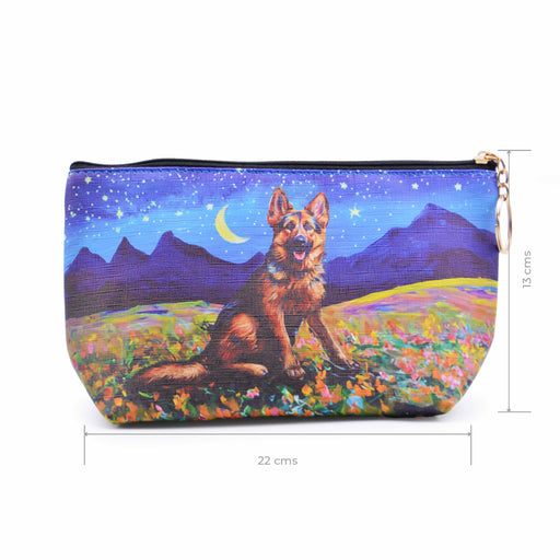 Cosmetiquero noche sintetico cierre perro pastor aleman 4065-5