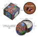 Vela aromatica santo metal ultima cena chocolate 4236-12