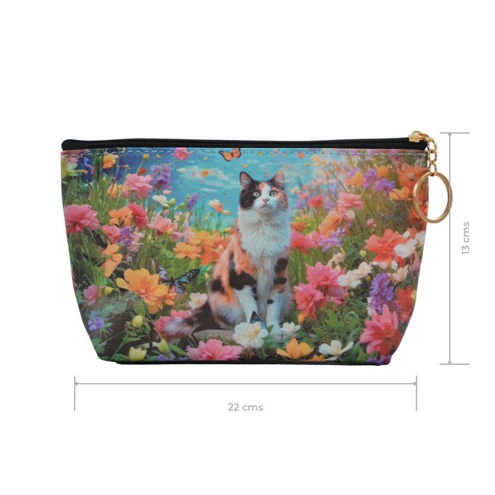 cosmetiquero gato jardin calico 3896-4
