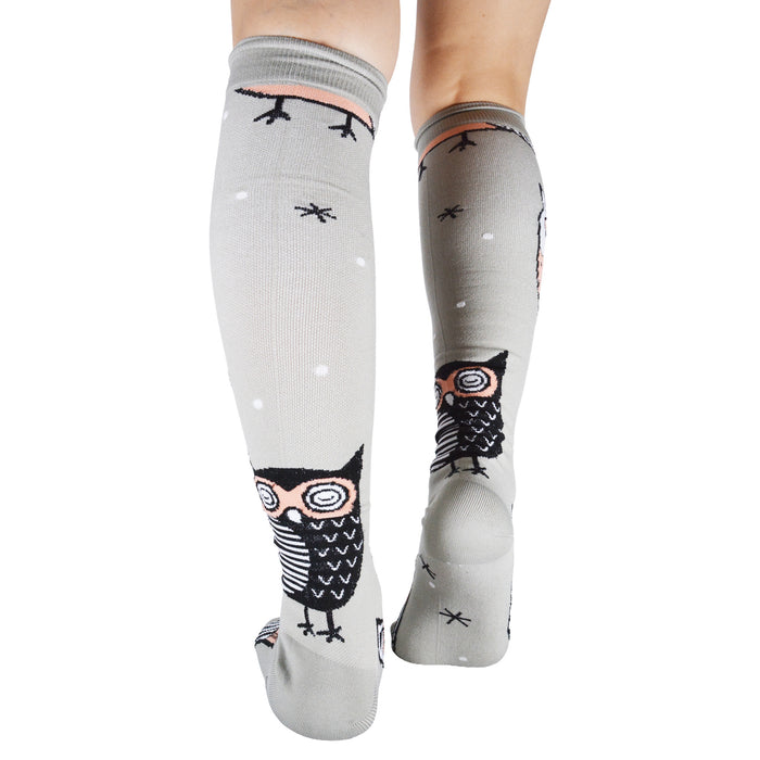 Bucanera largo nylon compresion buhos nocturnos 43-44