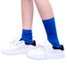Calcetin algodon largos mujer colores azul 4104-2