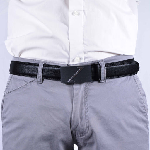 Modelo Cinturon sintetico automatico negro hombre 4063-5