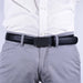 Cinturon sintetico automatico negro hombre 4063-9