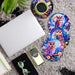Posavasos ceramica corcho buho flores 4220