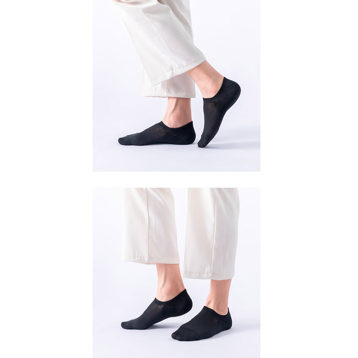 Pack 6 calcetines bambu invisible malla delgada 3940