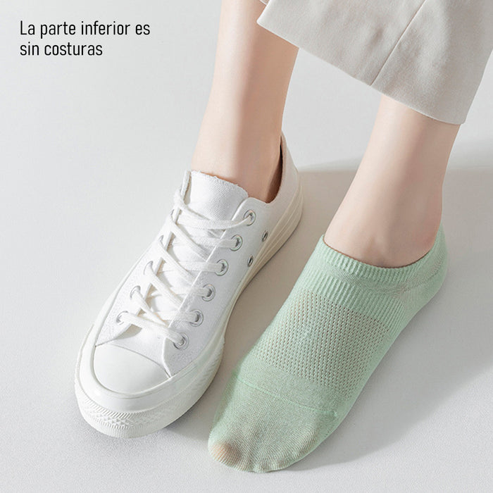Pack 6 calcetines cortos malla delgada 3934