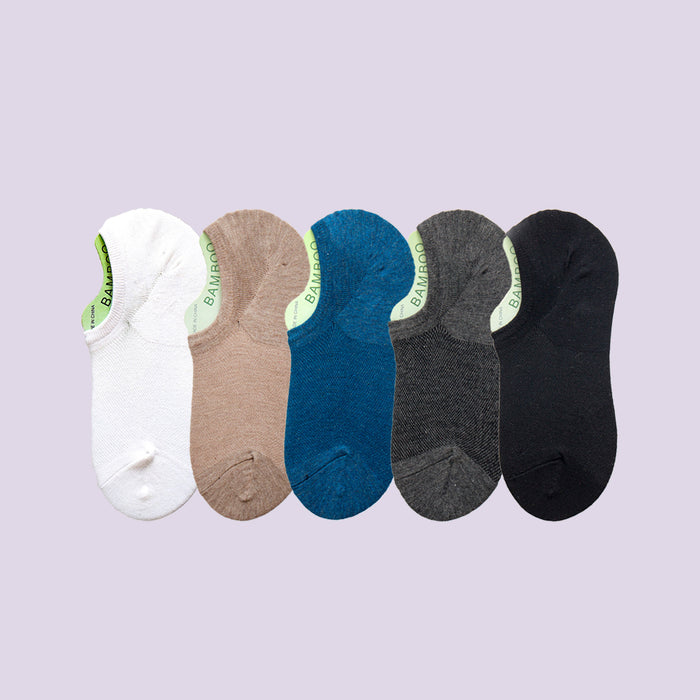 Pack 6 calcetines bambu invisible malla delgada 3940