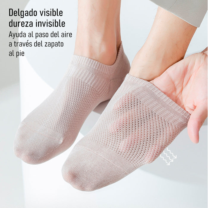 Pack 6 calcetines invisible malla delgada 3937