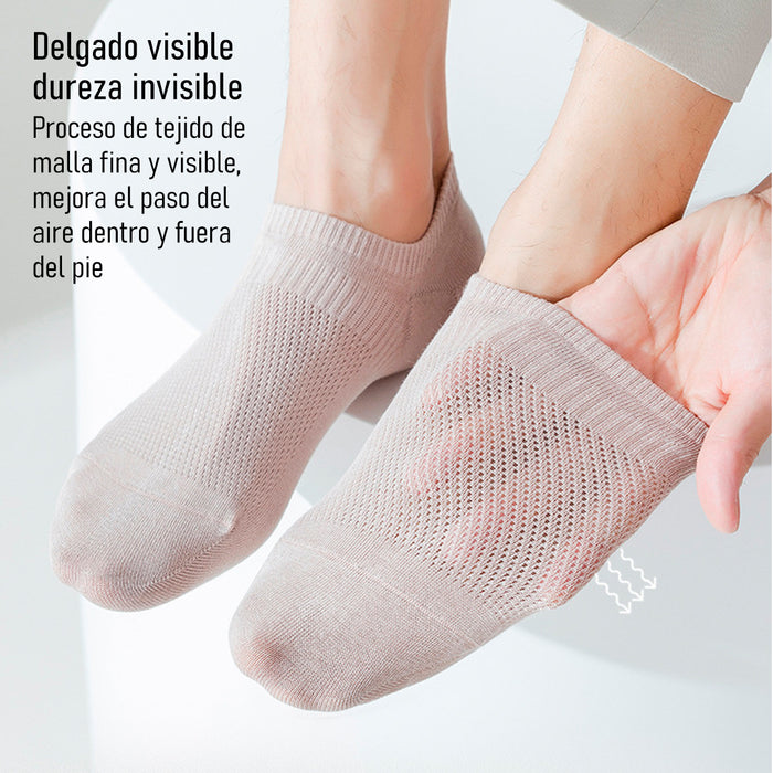 Pack 6 calcetines invisible malla delgada 3937