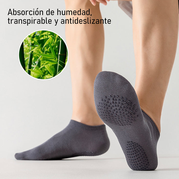 Pack 6 calcetines invisibles antideslizante hombre 4001 