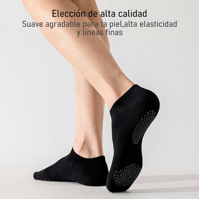 Pack 6 calcetines invisibles antideslizante hombre bambu 4001 