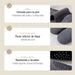 Pack 6 calcetines invisibles antideslizante hombre bambu 4001 