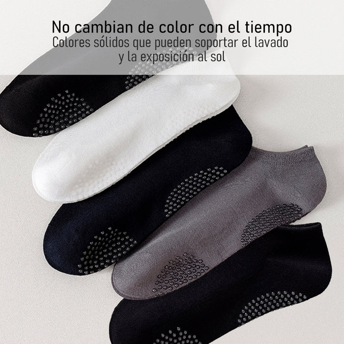 Pack 6 calcetines invisibles antideslizante hombre bambu 4001