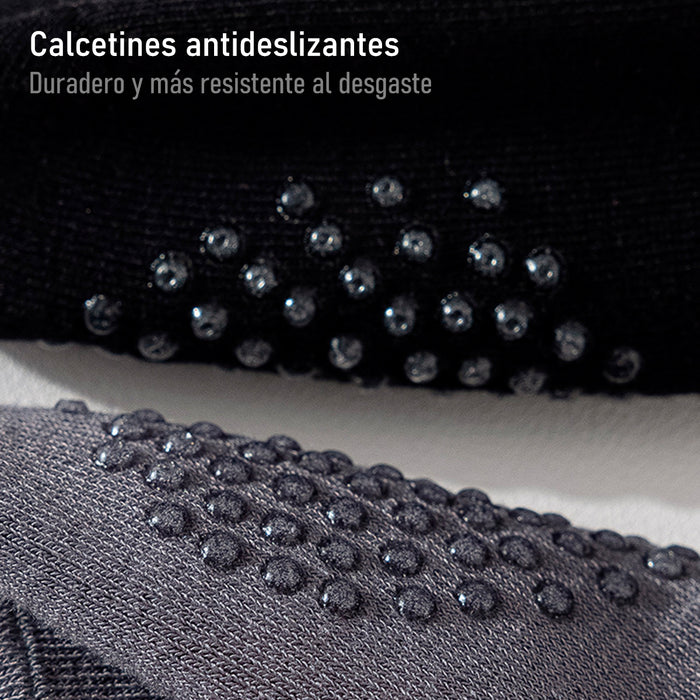 Pack 6 calcetines invisibles antideslizante hombre bambu 4001 