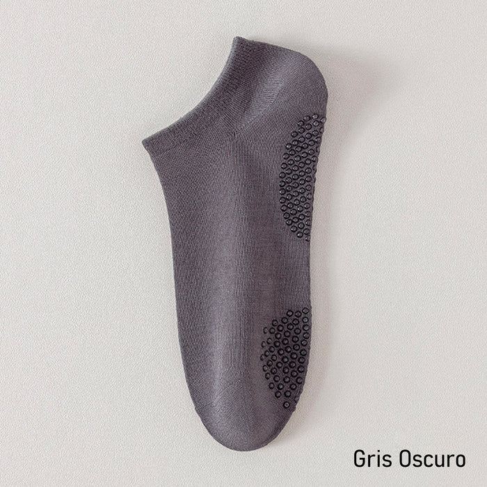 Pack 6 calcetines invisibles antideslizante hombre bambu 4001