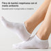 Pack 6 calcetines invisibles antideslizante hombre bambu 4001 