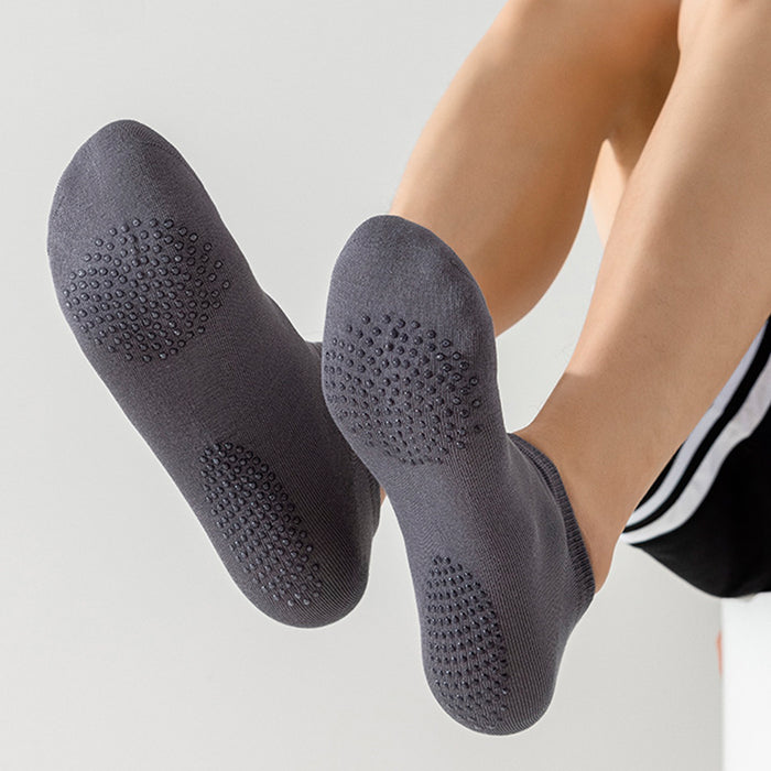 Pack 6 calcetines invisibles antideslizante hombre bambu 4001 
