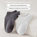 Pack 6 calcetines invisibles antideslizante hombre bambu hilos 4001 