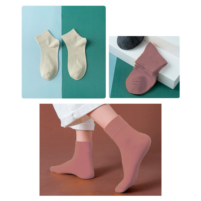 Pack 6 calcetines media pierna malla delgada 3935