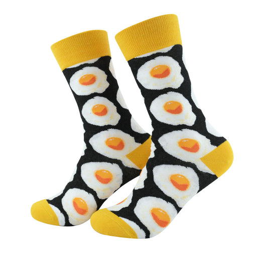 Calcetines algodon largos huevo frito 697