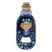 Abrebotellas frida khalo florales imanes ceramica arandano azul 3918-2
