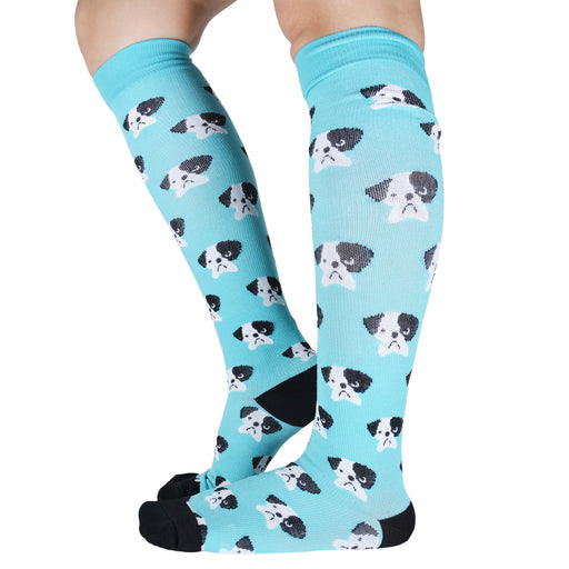 Bucanera largo nylon compresion caras perros 23-24