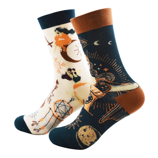 Calcetin algodon largo ab doble diseno AB-12