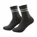 Calcetin algodon largo yoga gris antideslizante 3928-2