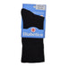 Calcetin largo algodon diabetico negro mujer 3510