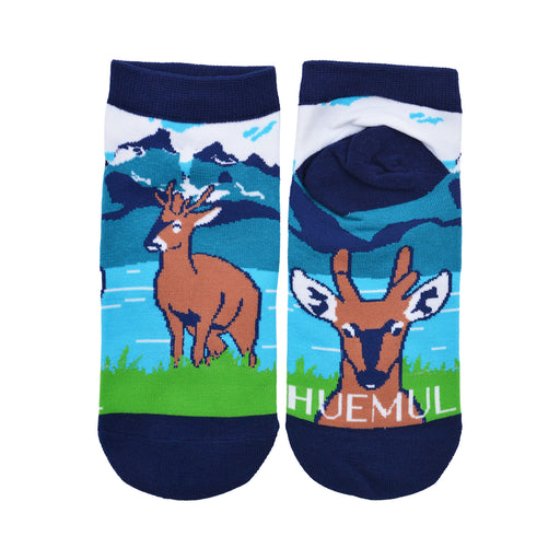 Calcetines algodon cortos chile huemul 4110-17