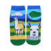 Calcetines algodon cortos chile llamas 4111-18