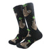 Calcetines algodon estampado largo perezoso 580