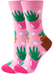 Calcetines algodon largo cactus 435