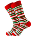 Portada Calcetines algodon largo rayas navidad 666