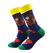 Calcetines algodon largos caballo boxeador 663