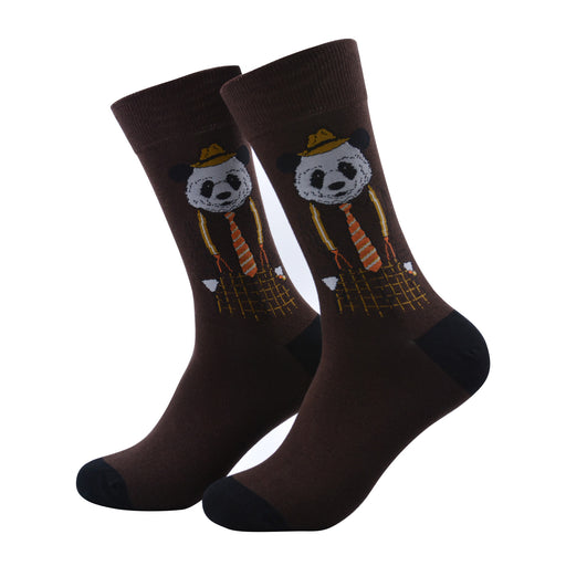 Calcetines algodon largos oso panda 661