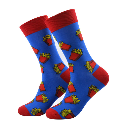 Calcetines algodon largos papas fritas 693