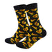 Calcetines largos algodon corazones de pizza 310