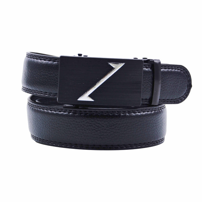 Portada Cinturon sintetico automatico negro hombre 4063-5